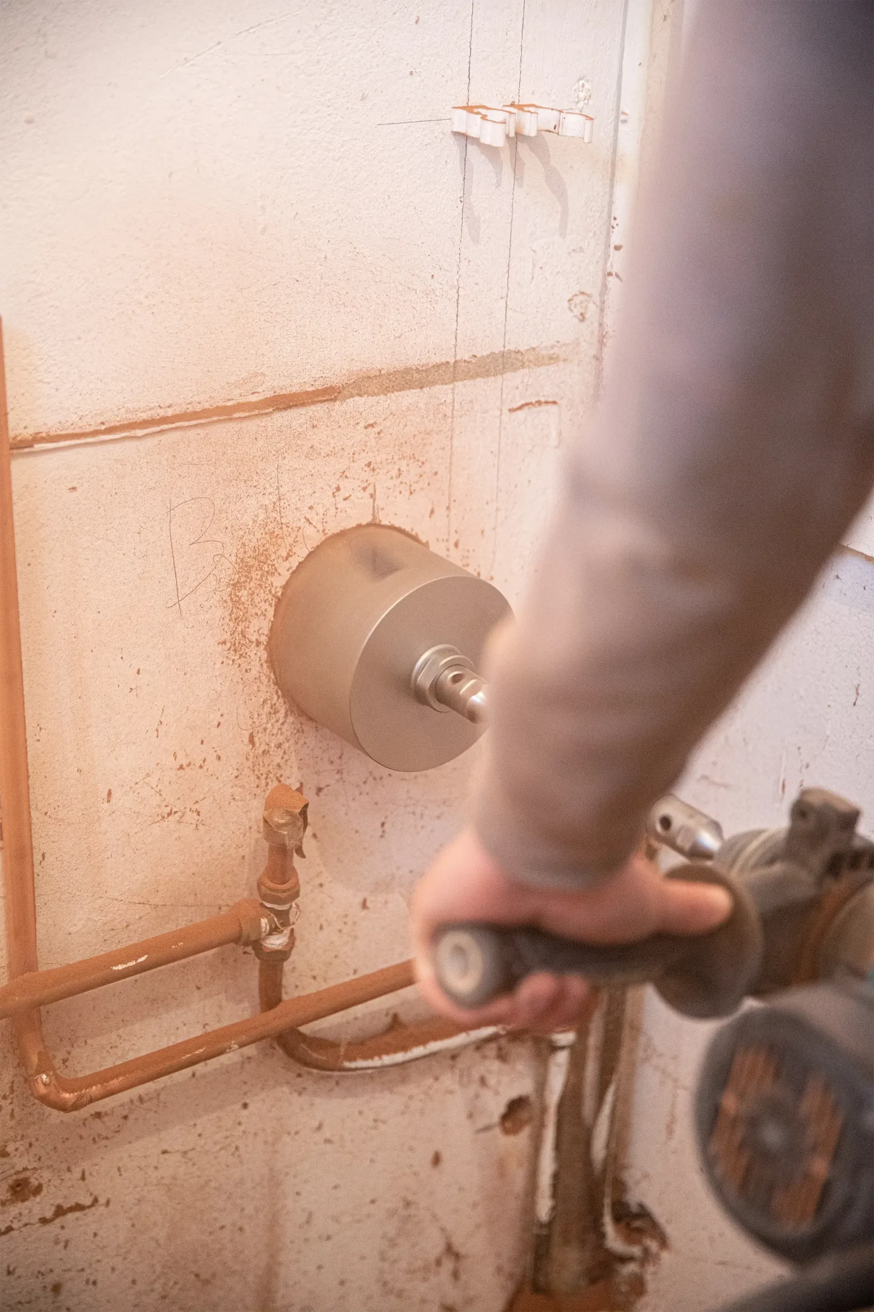 Kernbohrung Kellerwand Trocken