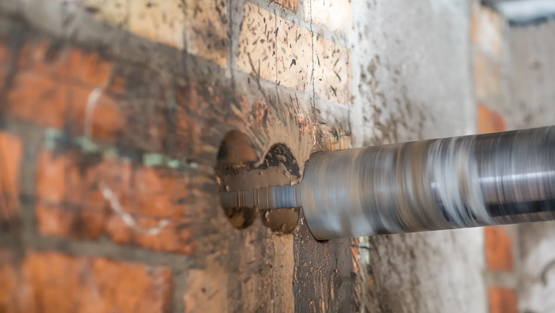 Kernbohrung Klimaanlage